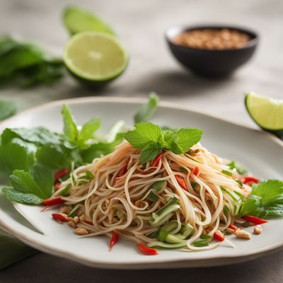 Vietnamese Banana Blossom Salad