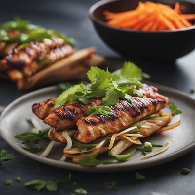 Vietnamese-inspired Grilled Lemongrass Chicken Bánh Mì