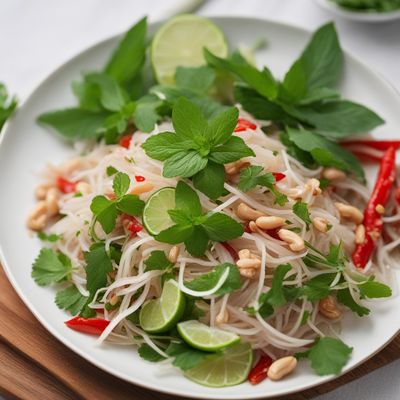 Vietnamese Pomelo Salad with Shredded Fish