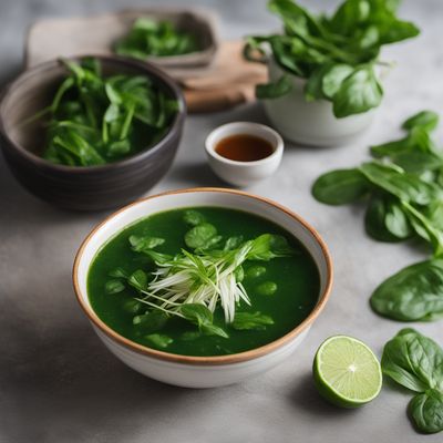 Vietnamese Spinach Soup