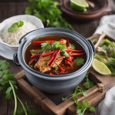 Vu Dai Braised Fish with Lemongrass and Chili