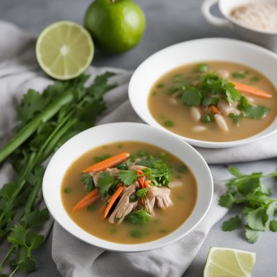 Wallis and Futuna-style Coconut Turtle Soup