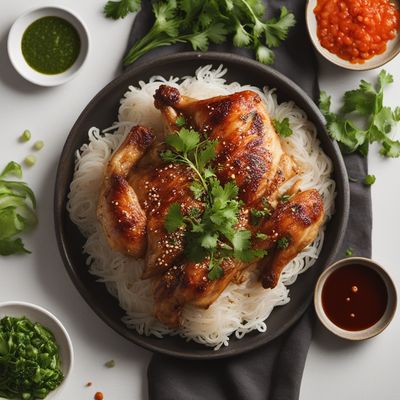 White Cut Chicken with Ginger Sauce