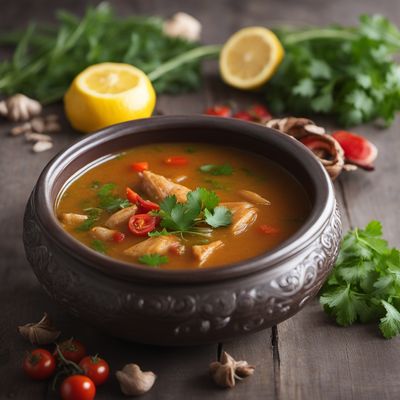 Xinjiang-style Chicken and Cumin Soup