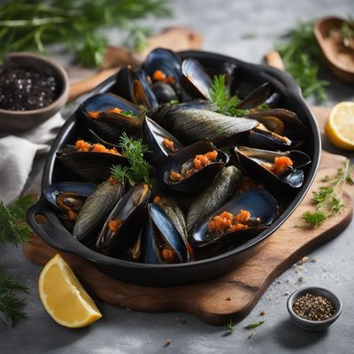 Yamal-style Baked Mussels