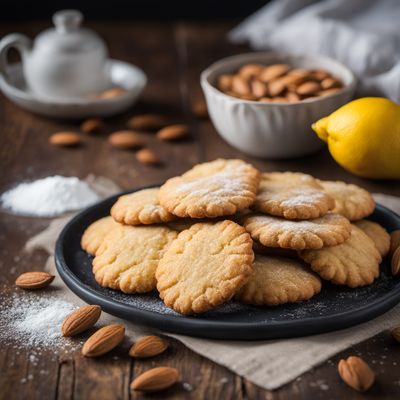 Yemas del Tajo - Spanish Almond Cookies