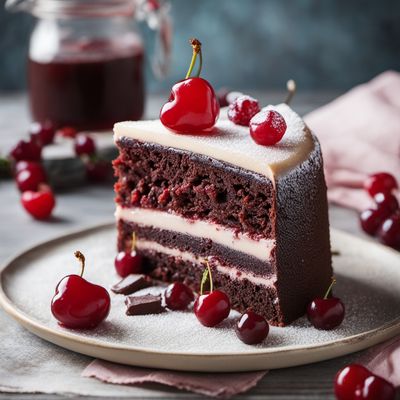 Zambian Cherry Cake