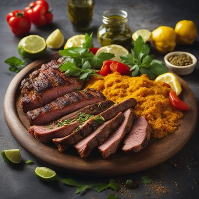 Zarb - Middle Eastern Grilled Meat and Vegetable Platter