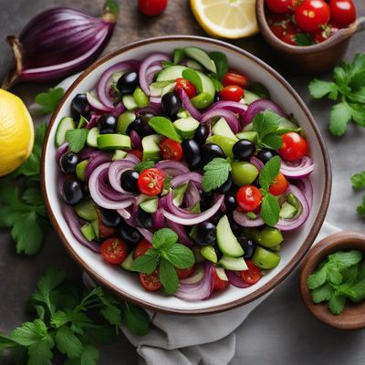 Zesty Olive Salad