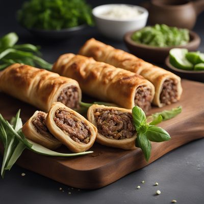 Zimbabwean-style Stuffed Savory Rolls