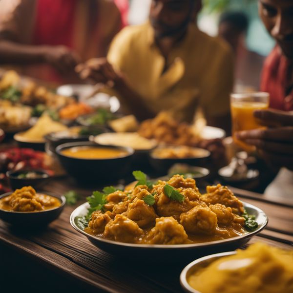 Curried Lambi