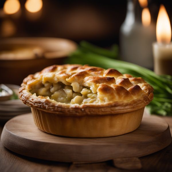 Potato, Leek, and Chicken Pie