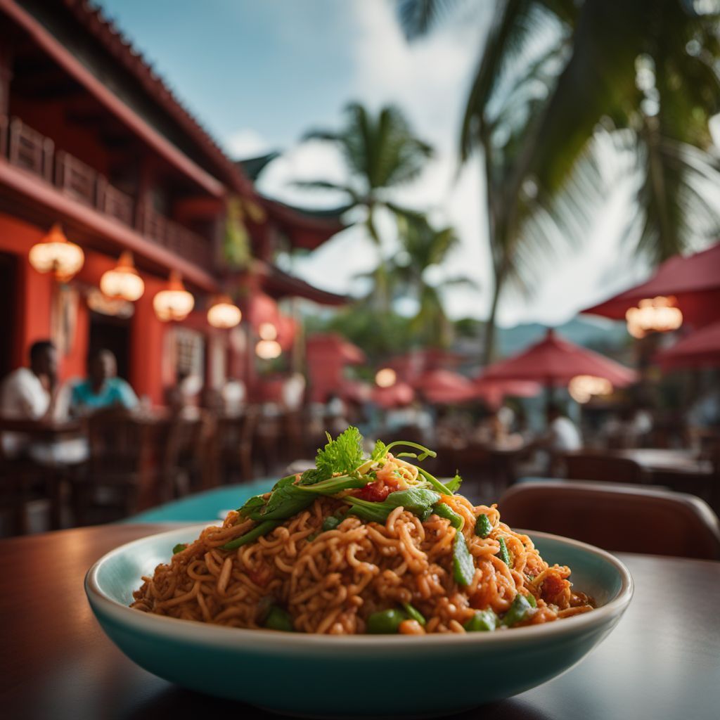 Caribbean Chinese cuisine