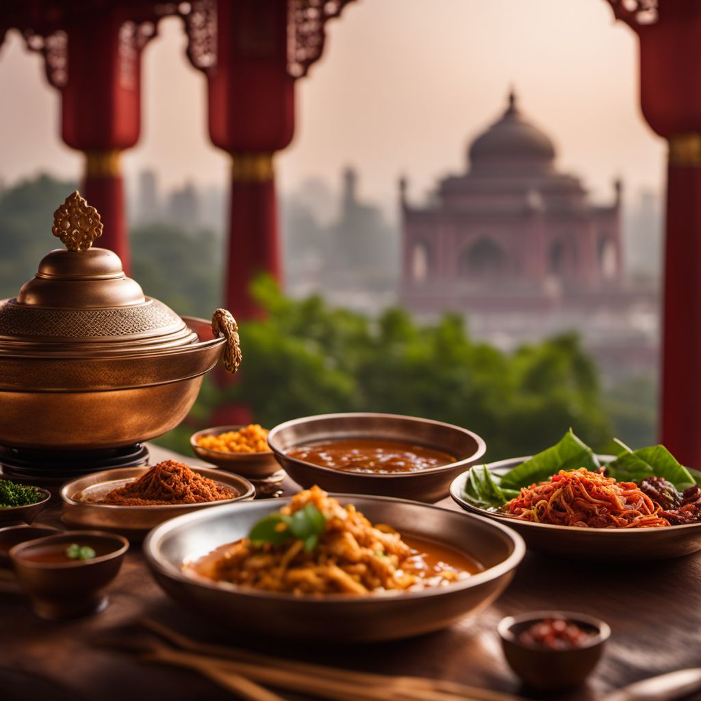 Indian Chinese cuisine
