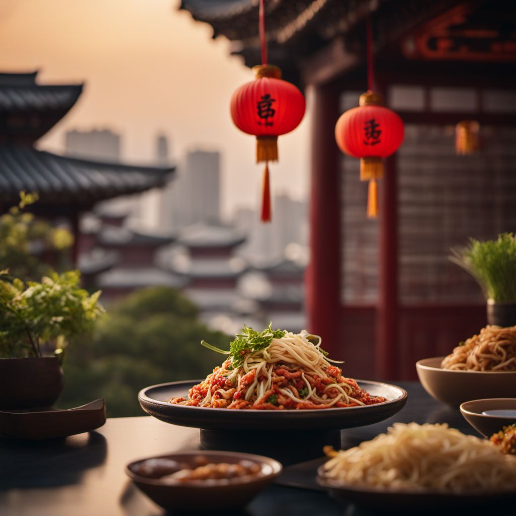 Korean Chinese cuisine