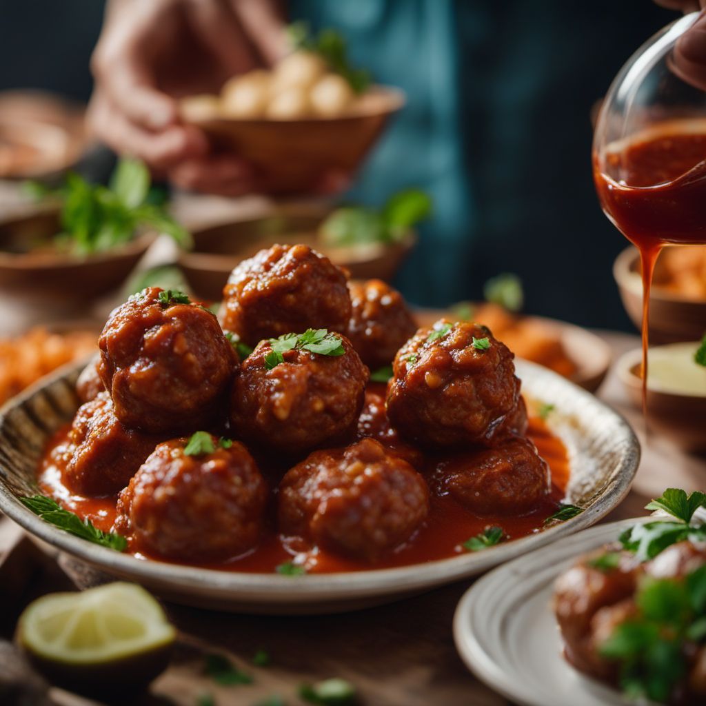 Albóndigas en salsa