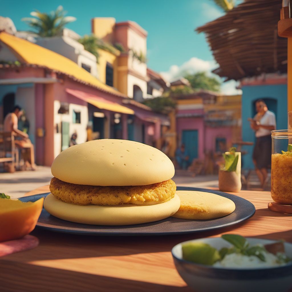Arepa Santandereana