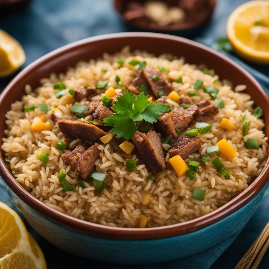 Arroz con pato a la chiclayana