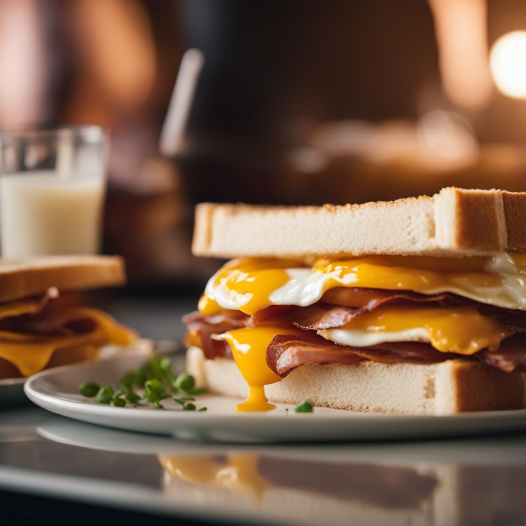 Bacon, Egg and Cheese Sandwich