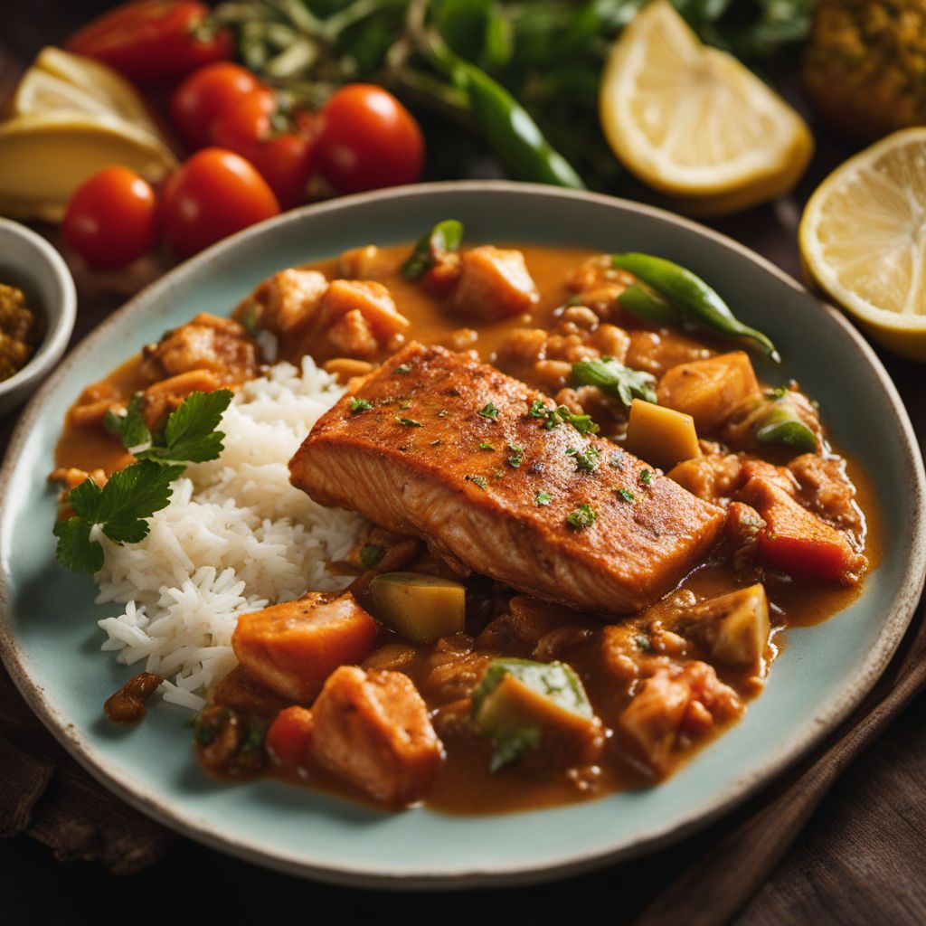 Bahamian Stew Fish