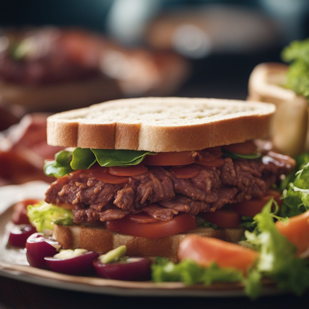Bocadillo de carne de caballo