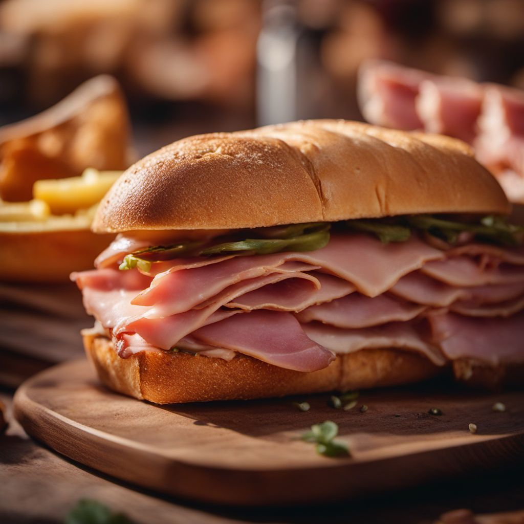 Bocadillo de jamón