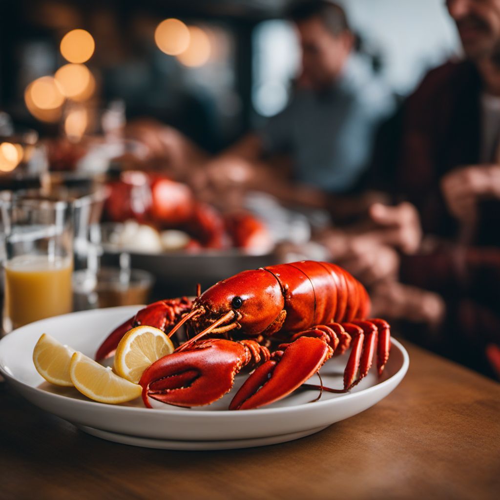 Boiled Maine Lobster