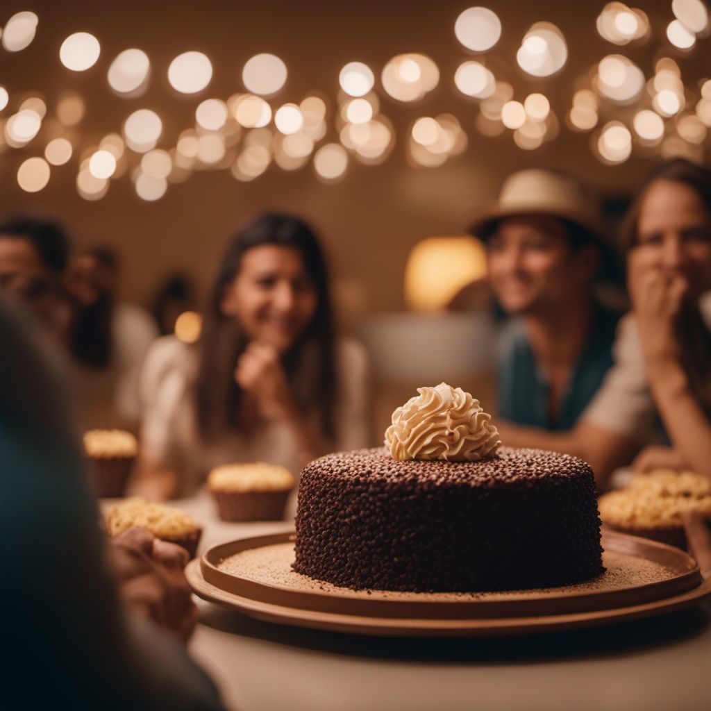 Bolo de brigadeiro