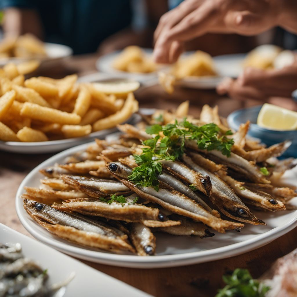 Boquerones fritos