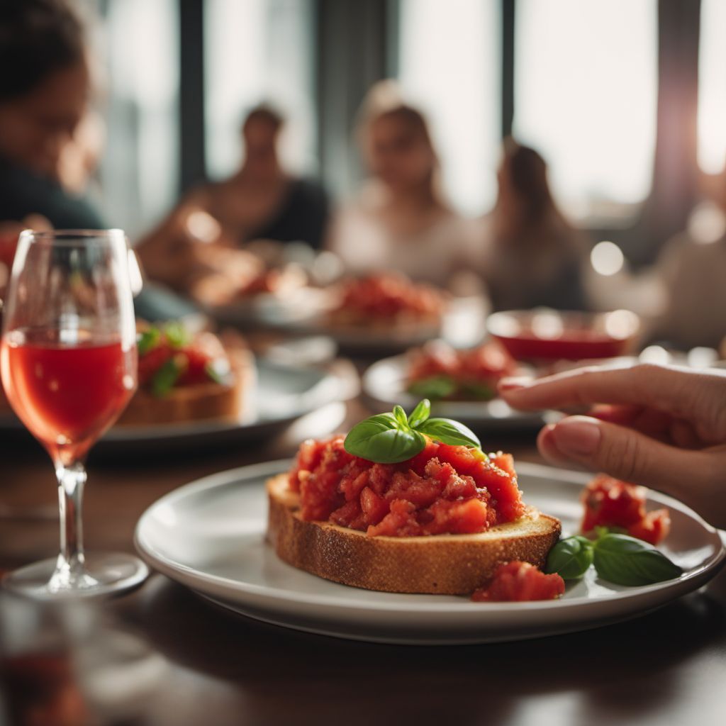 Bruschetta alla marinara