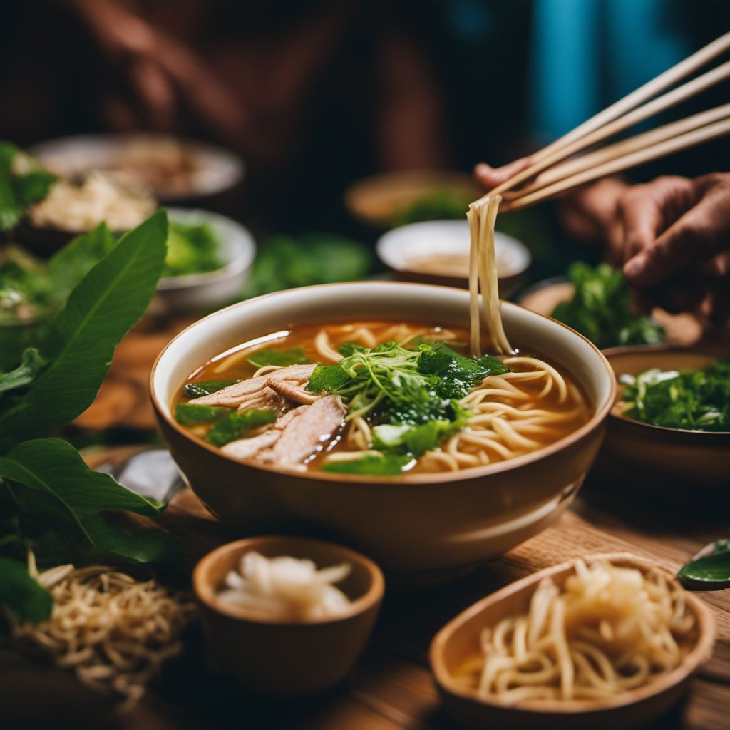 Bún măng vịt