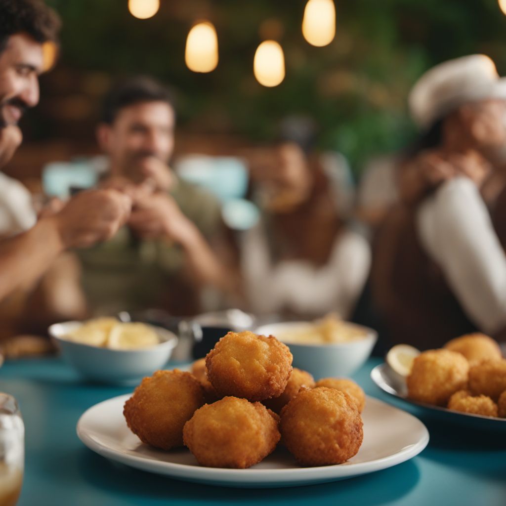 Buñuelos de bacalao