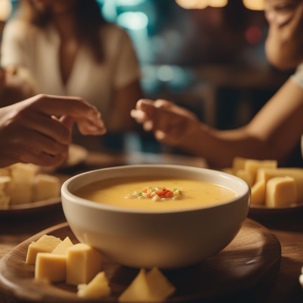 Caldo de queso