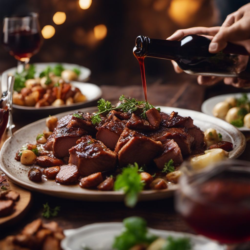 Carne de vinha d'alhos