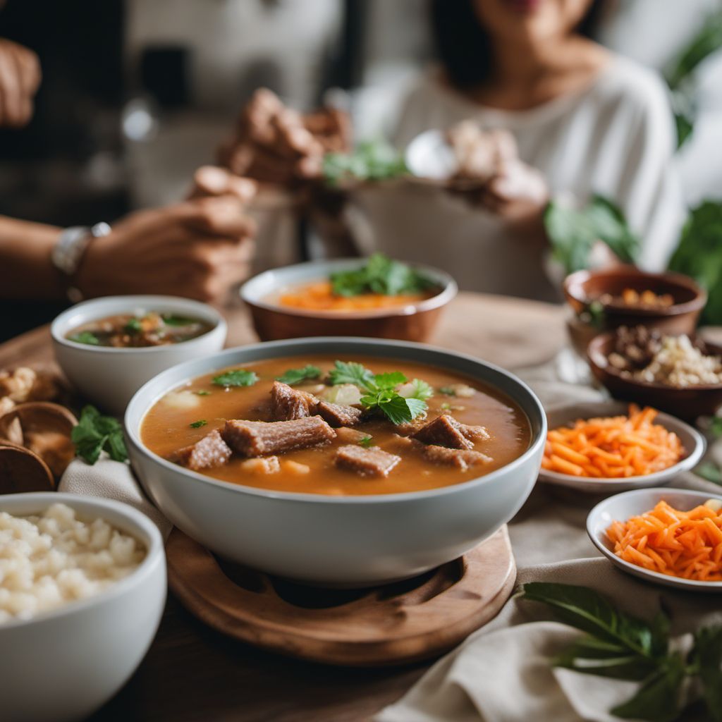 Cassava and Spareribs Soup