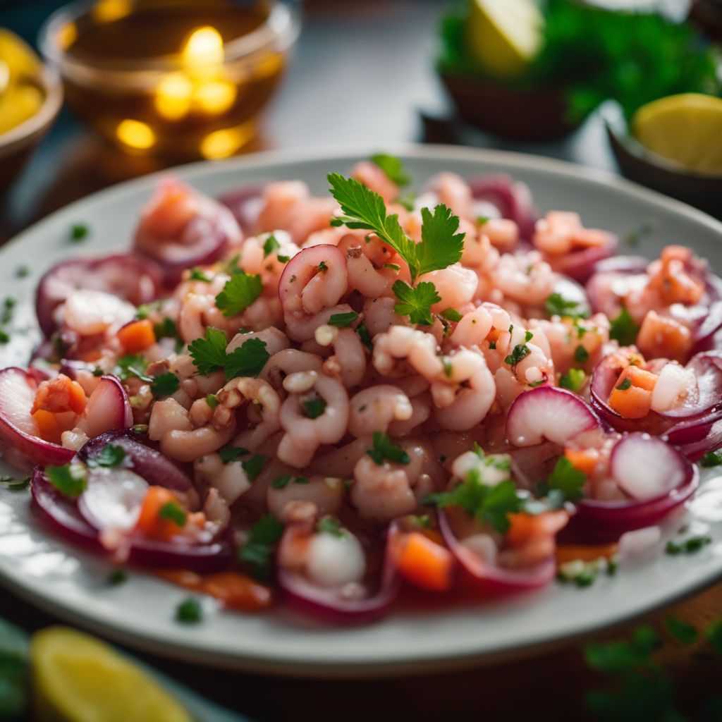 Ceviche de pulpo