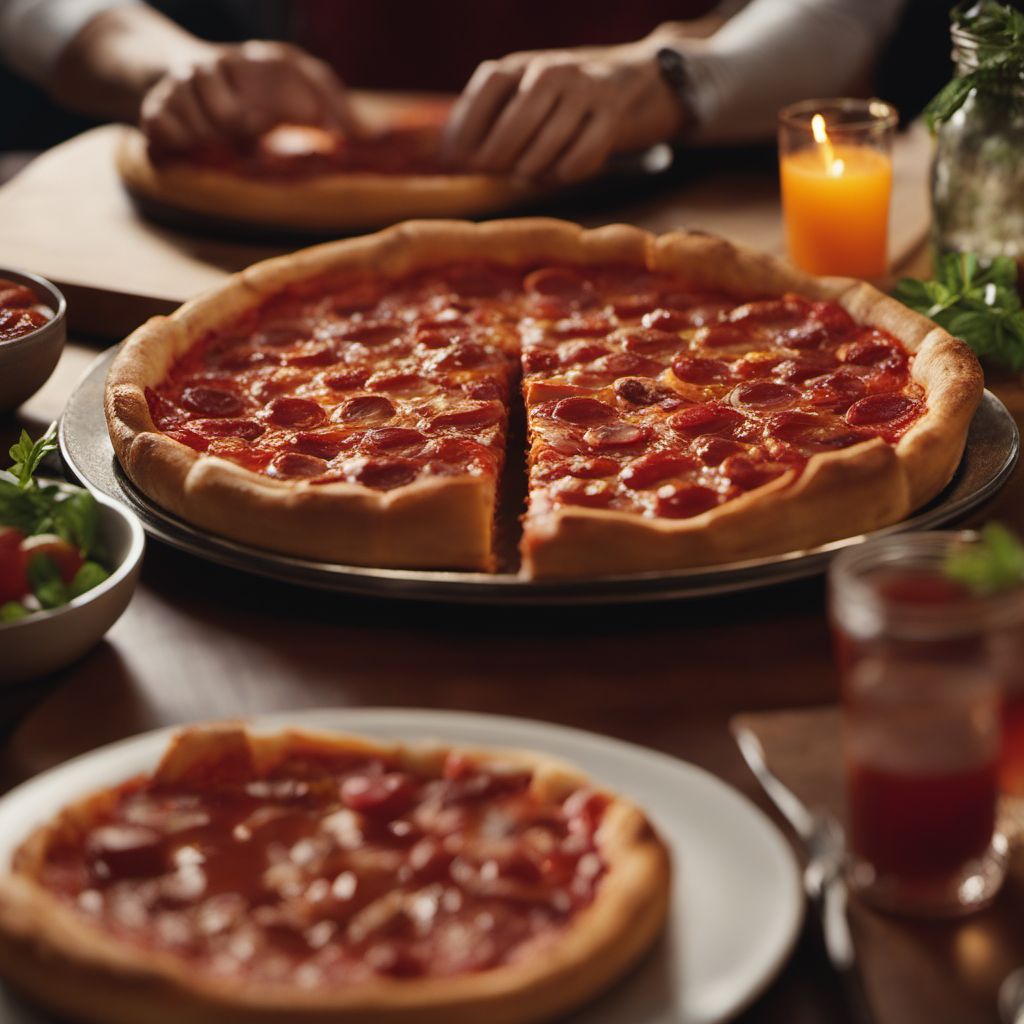 Chicago-Style Deep Dish Pizza