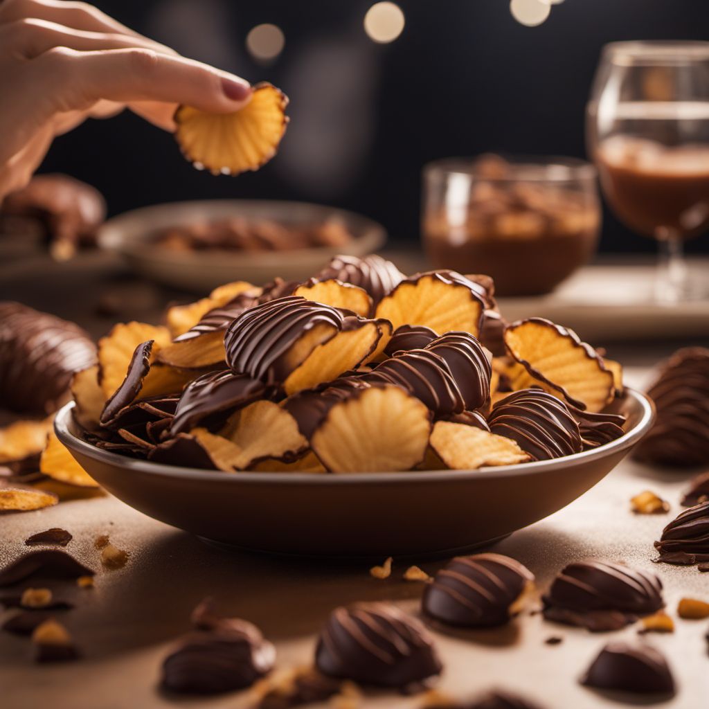 Chocolate Covered Potato Chips