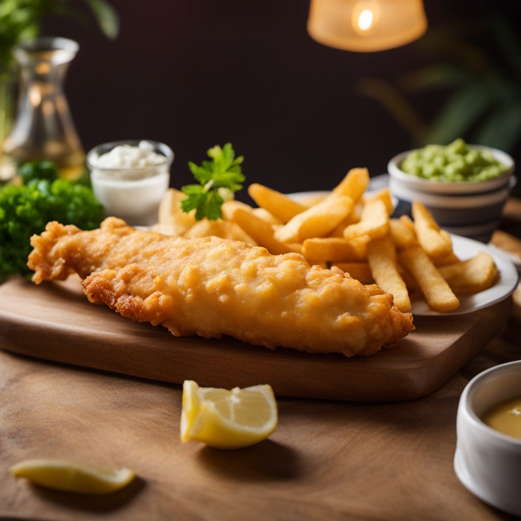 Cod Fish and Chips
