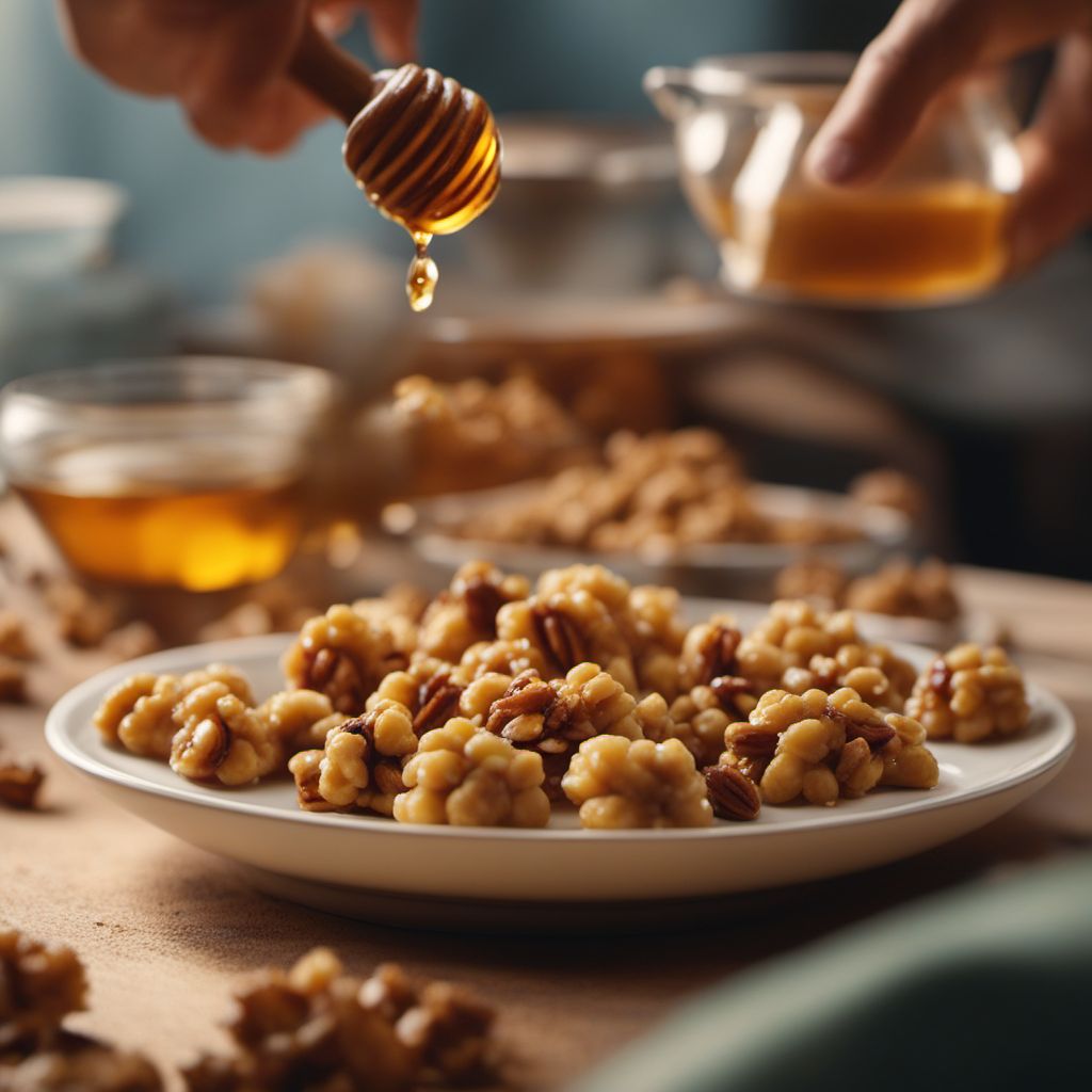Dolce con miele e noci