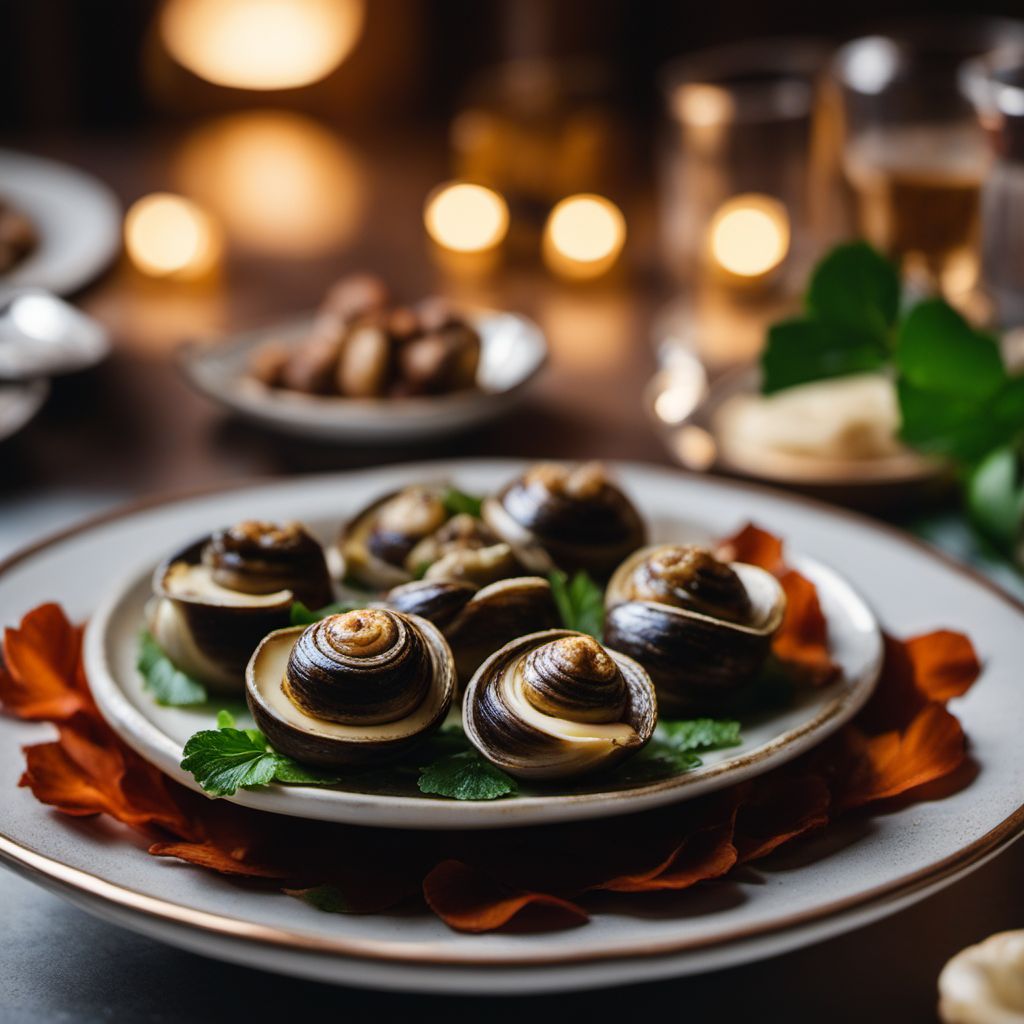 Escargots aux noix