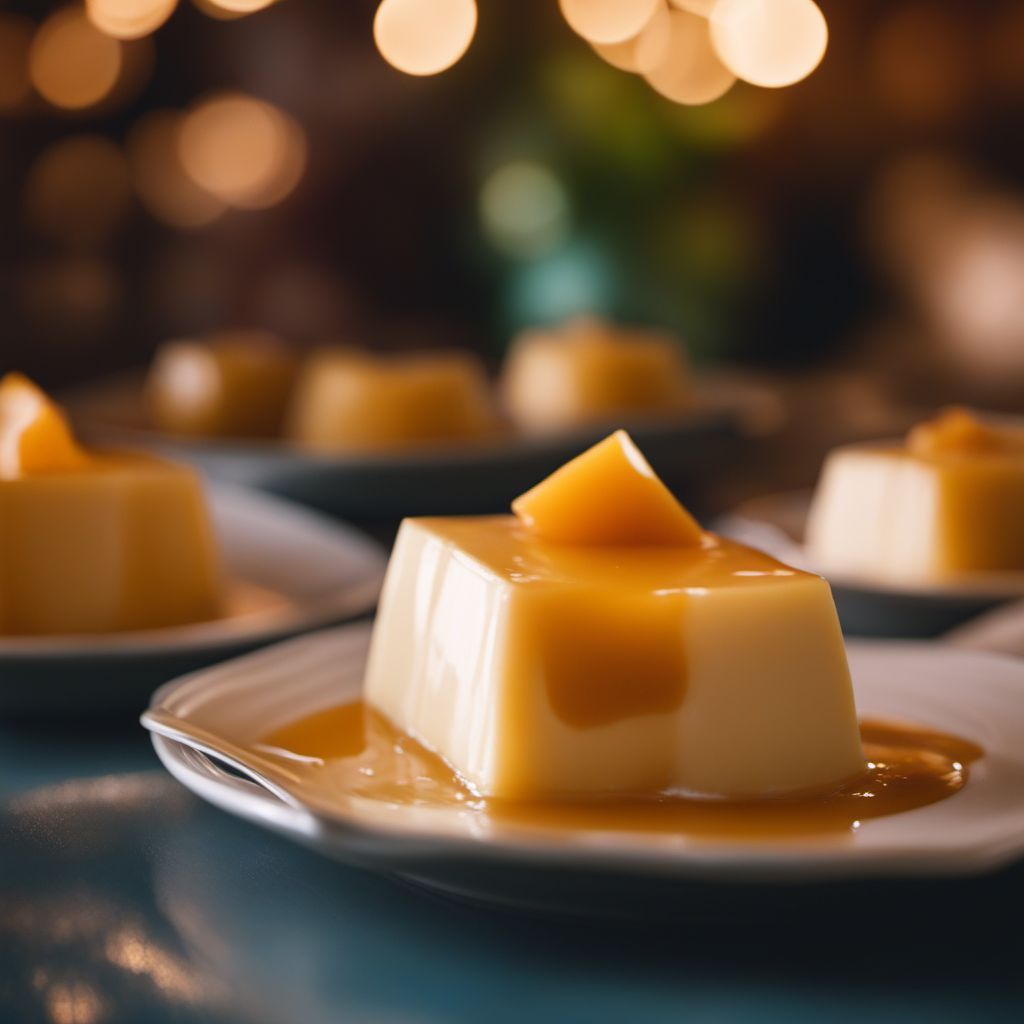 Flan de coco