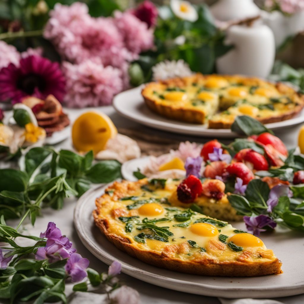 Frittata ai fiori