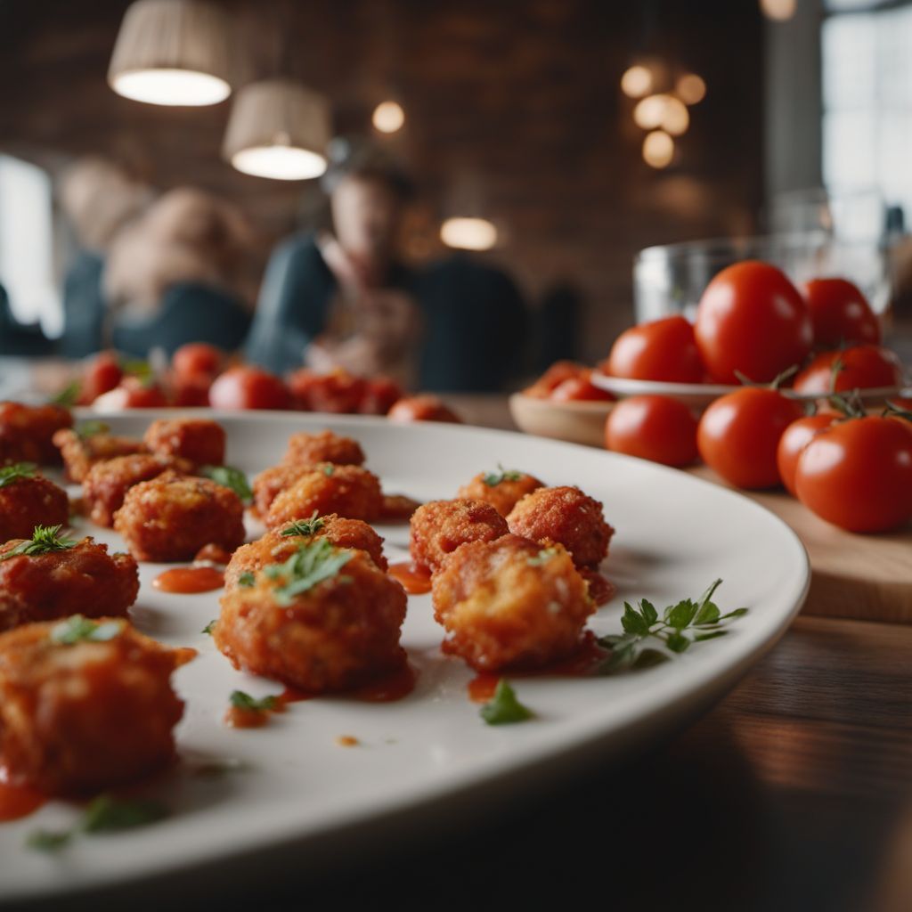 Frittelle di pomodori