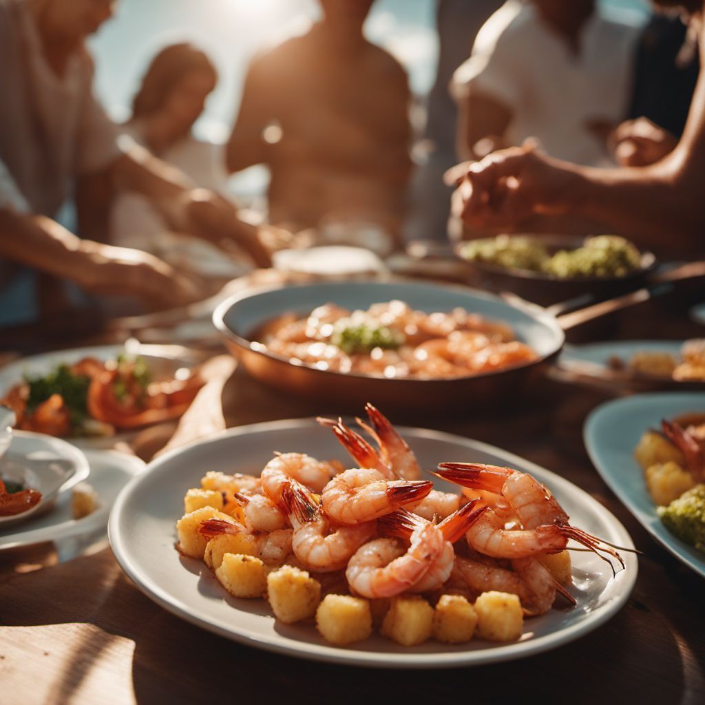 Gambas à la plancha