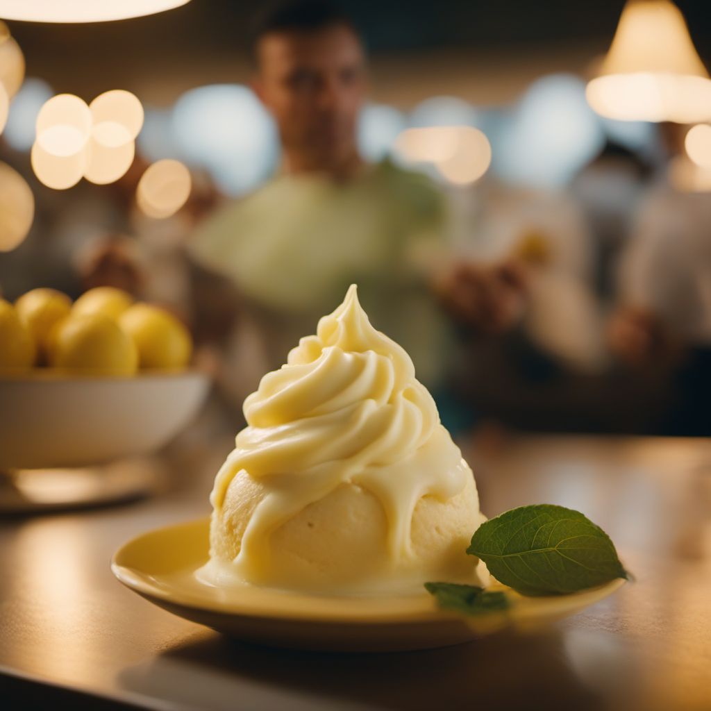 Gelato al limone