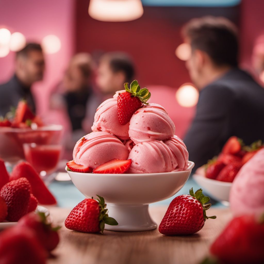 Gelato alla fragola