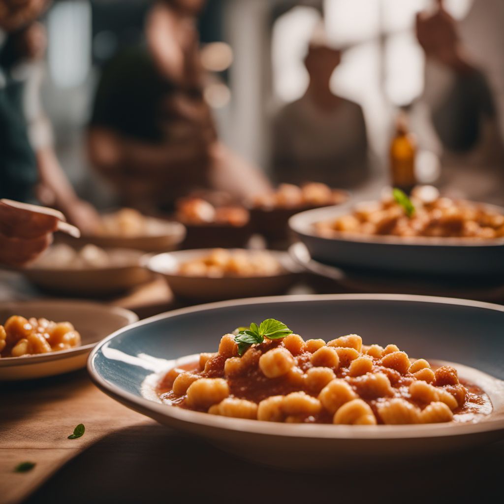 Gnocchi al sugo d'oca