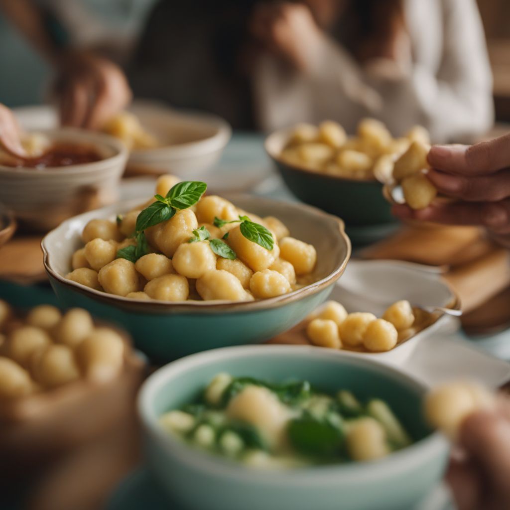 Gnocchi alla bava