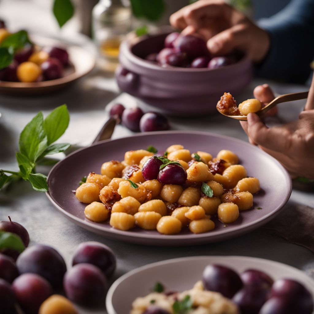 Gnocchi di prugne